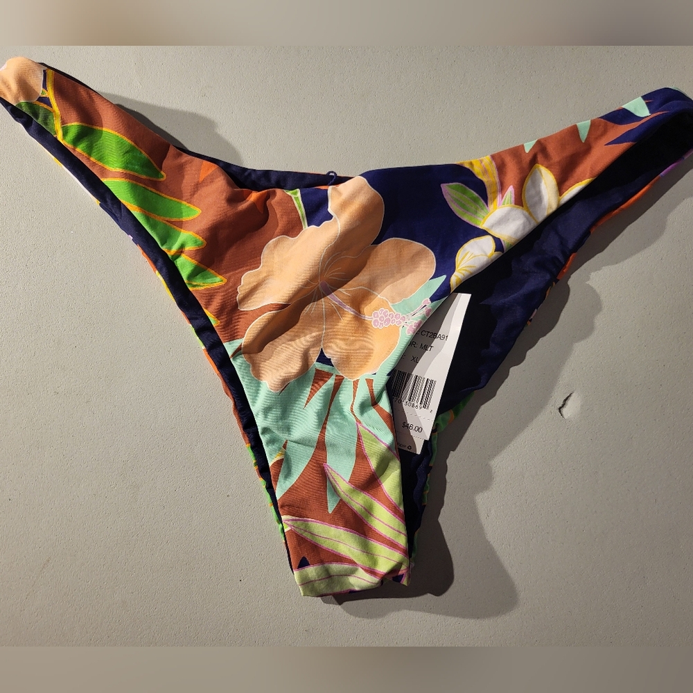 Citrus Swim Bottoms - multi Color - Size Xtra Large - NWT - Reversible